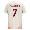 Maglia ufficiale AS Roma Pellegrini 7 Trasferta 2024-25 per Uomo